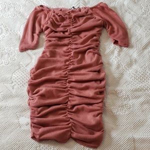 PrettyLittleThing Ruched Dress